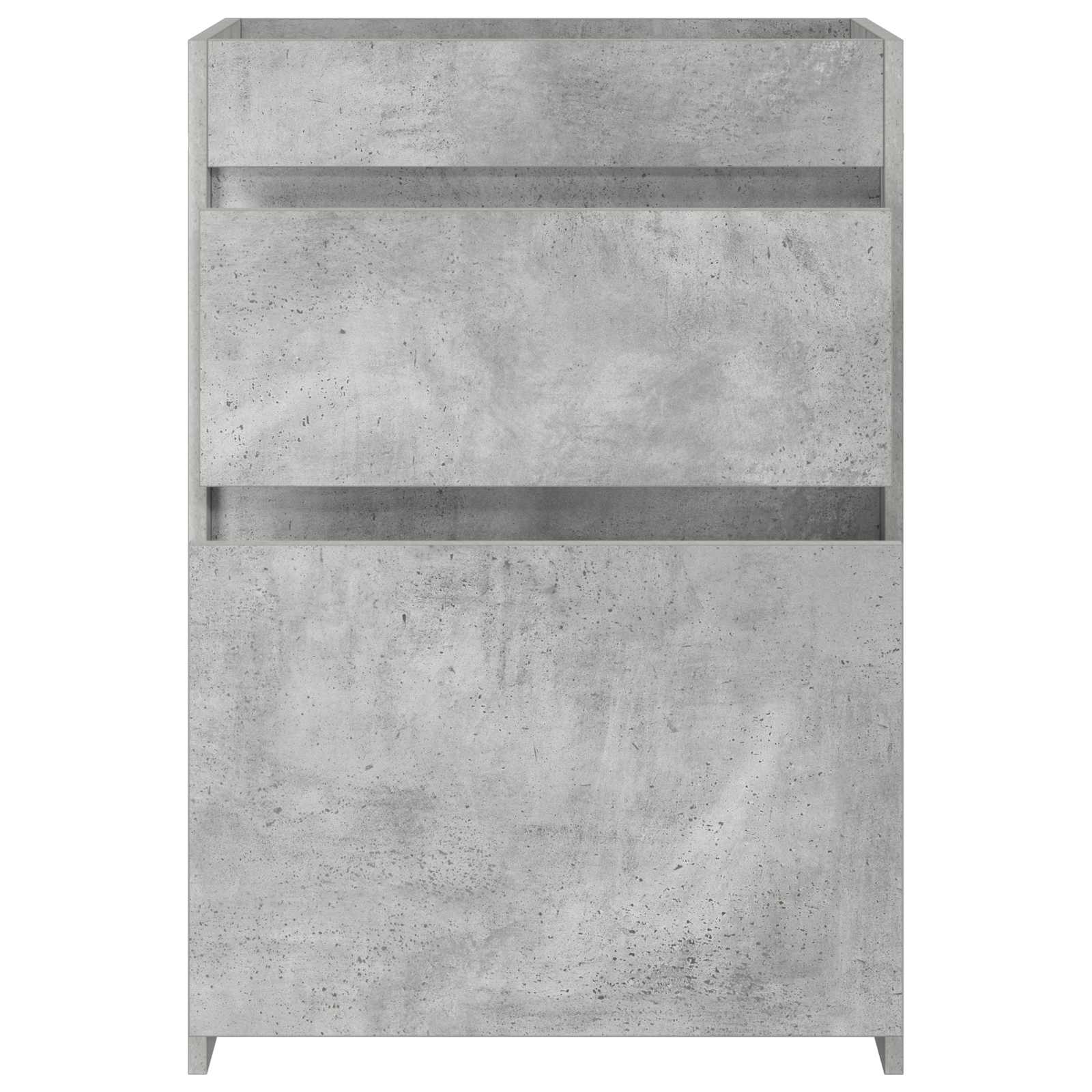 vidaXL Bathroom Under Sink Cabinet Concrete Grey 56 x 37.5 x 81 cm 4