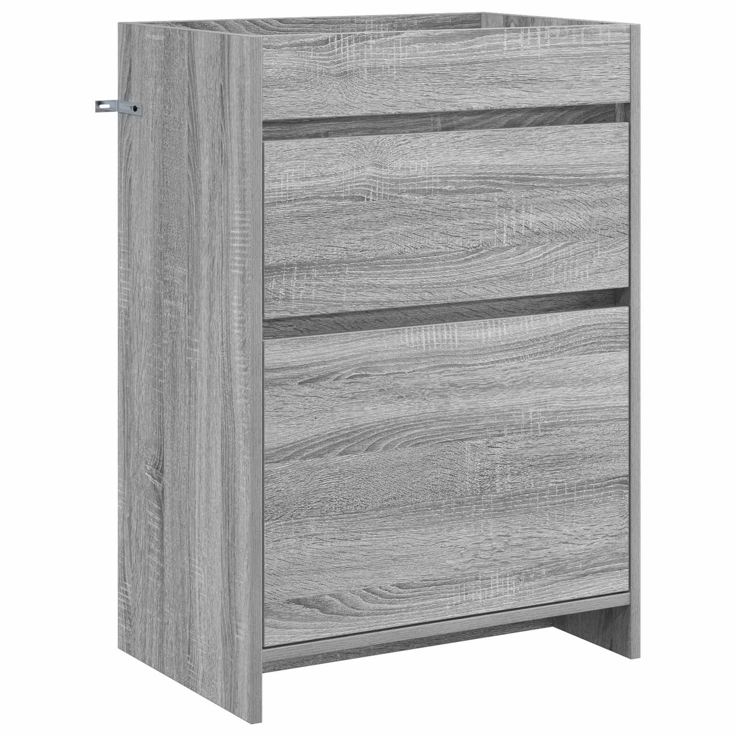 vidaXL Bathroom Under Sink Cabinet Grey Sonoma 56 x 37.5 x 81 cm 2