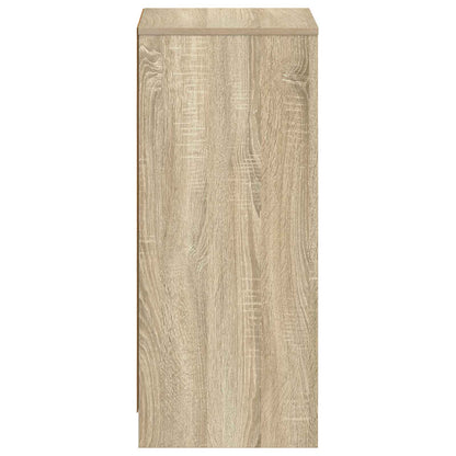 vidaXL Bathroom Cabinet Sonoma Oak 35 x 36.5 x 85 cm Engineered Wood 4