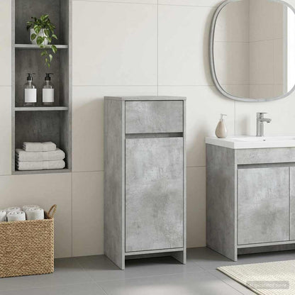 vidaXL Bathroom Cabinet Concrete Grey 35 x 36.5 x 85 cm 1