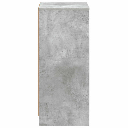 vidaXL Bathroom Cabinet Concrete Grey 35 x 36.5 x 85 cm 4