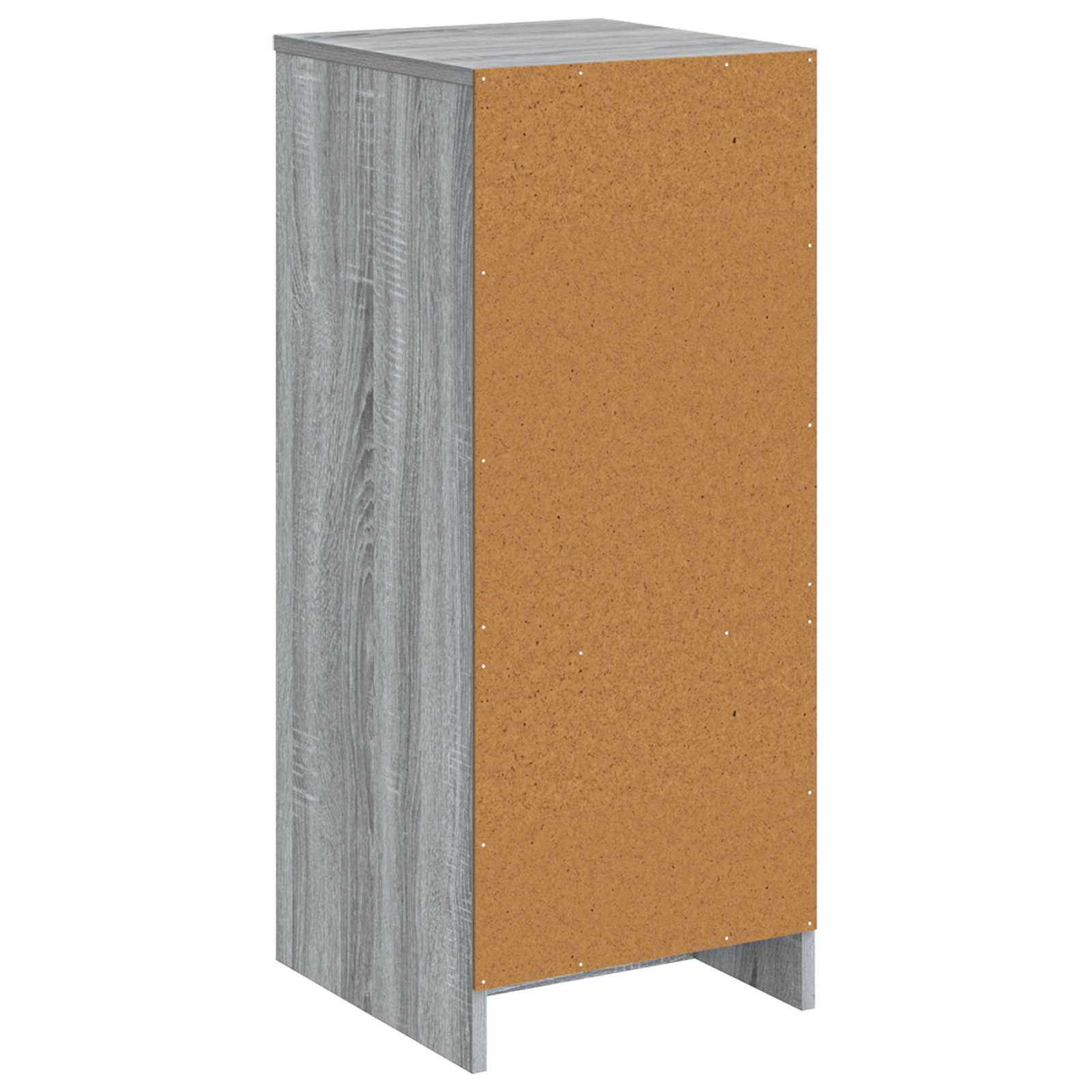 vidaXL Bathroom Cabinet Grey Sonoma 35 x 36.5 x 85 cm Engineered Wood 5