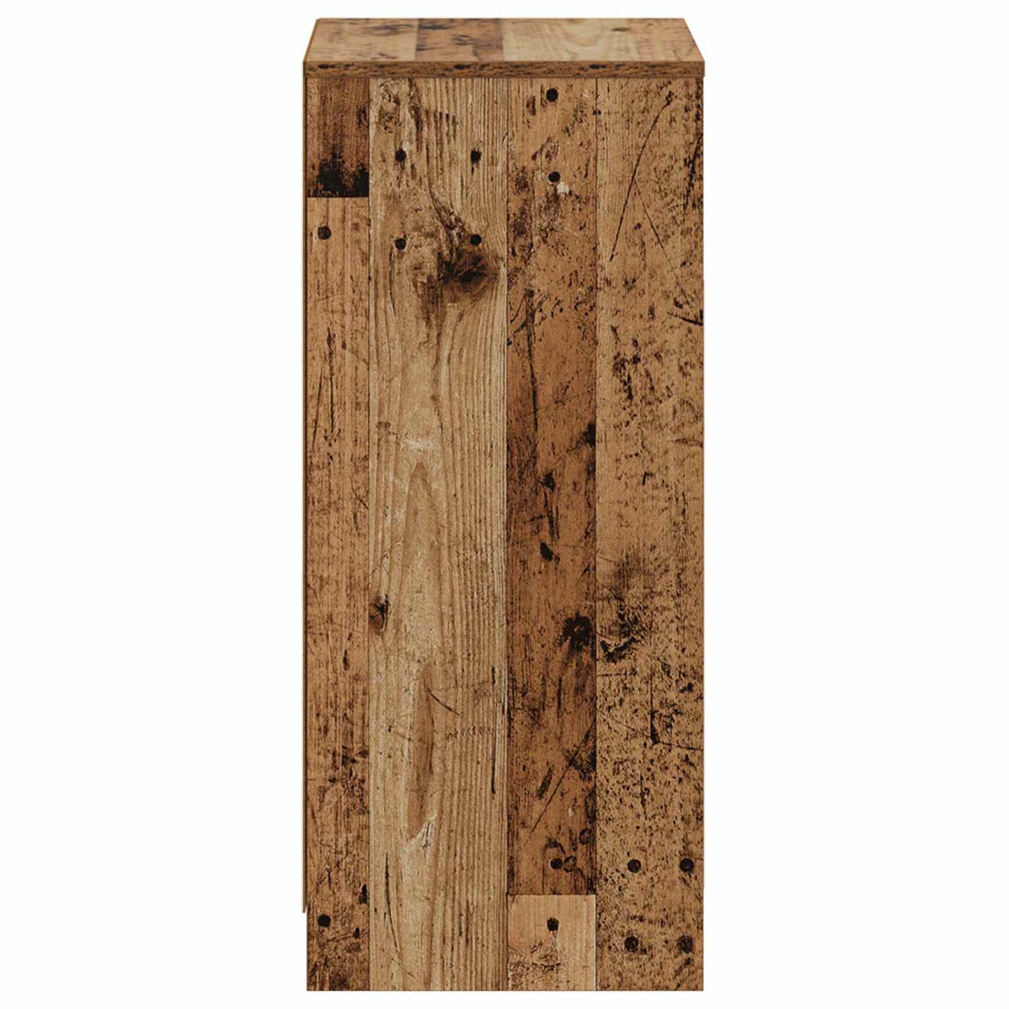 vidaXL Bathroom Cabinet Old Wood 35 x 36.5 x 85 cm Engineered Wood 4