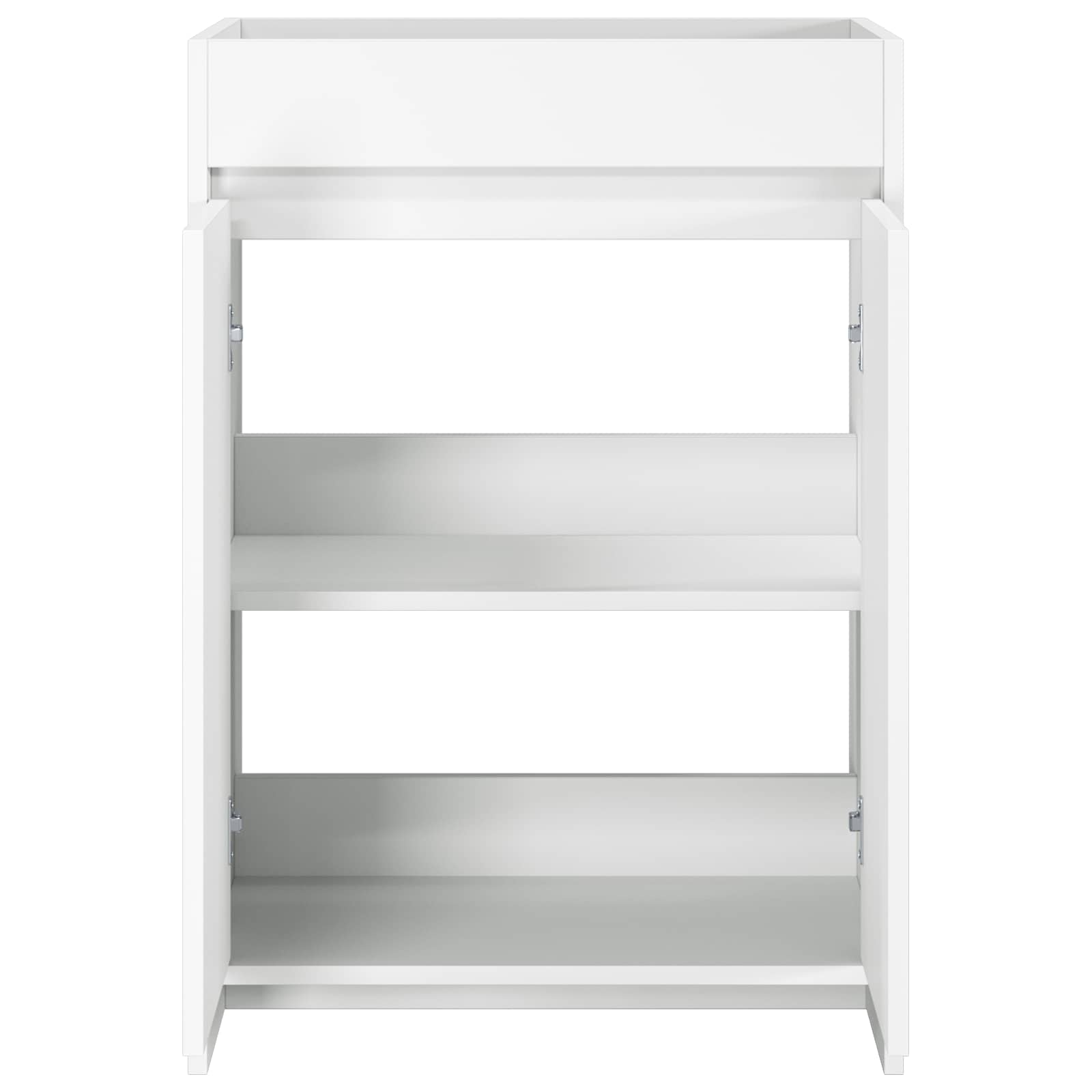 vidaXL Bathroom Under Sink Cabinet White 56 x 37.5 x 81 cm 4