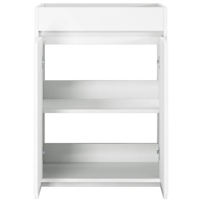 vidaXL Bathroom Under Sink Cabinet White 56 x 37.5 x 81 cm 4