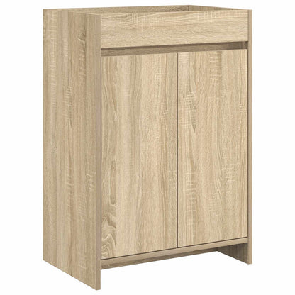 vidaXL Bathroom Under Sink Cabinet Sonoma Oak 56 x 37.5 x 81 cm 2