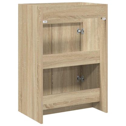 vidaXL Bathroom Under Sink Cabinet Sonoma Oak 56 x 37.5 x 81 cm 6