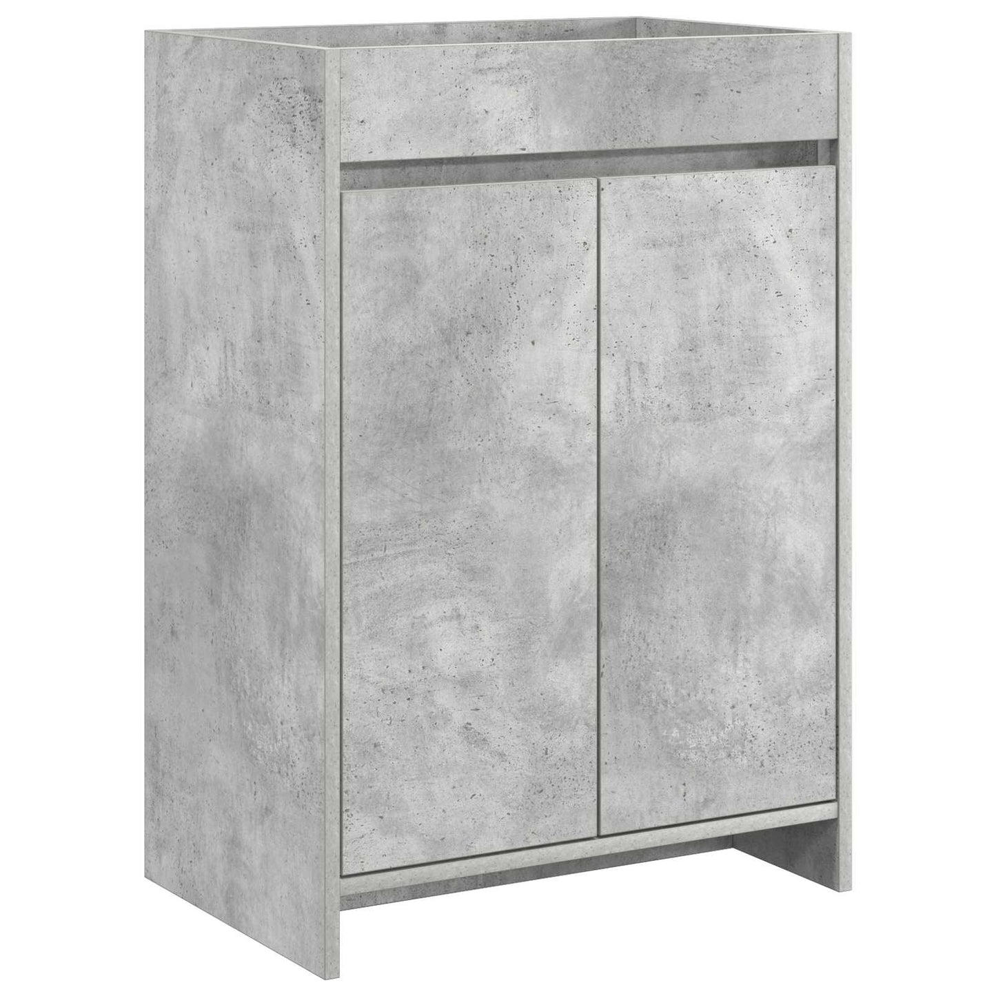 vidaXL Bathroom Under Sink Cabinet Concrete Grey 56 x 37.5 x 81 cm 2