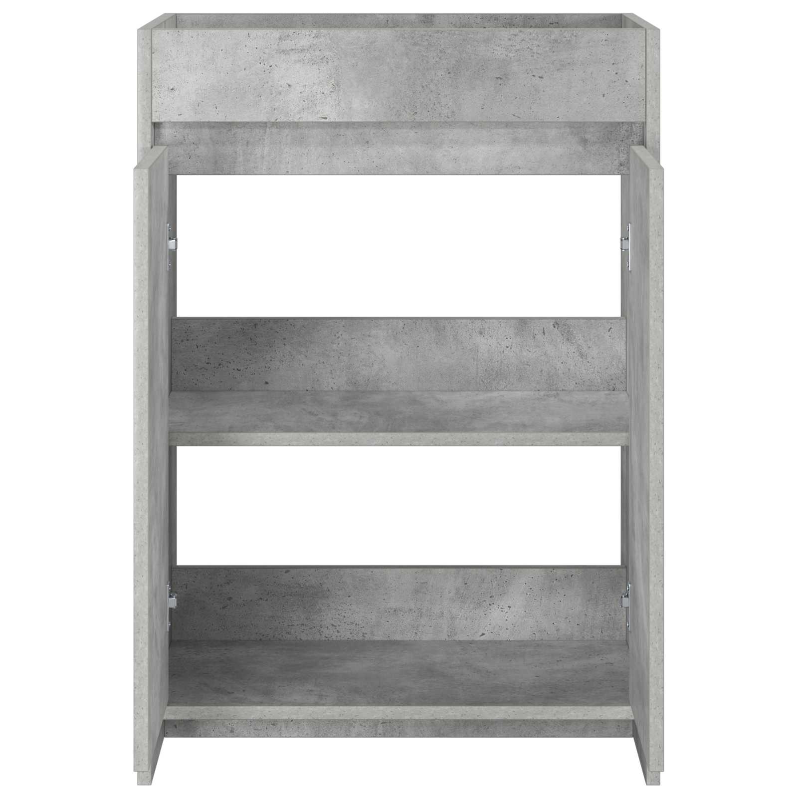 vidaXL Bathroom Under Sink Cabinet Concrete Grey 56 x 37.5 x 81 cm 4