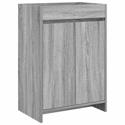 vidaXL Bathroom Under Sink Cabinet Grey Sonoma 56 x 37.5 x 81 cm 2