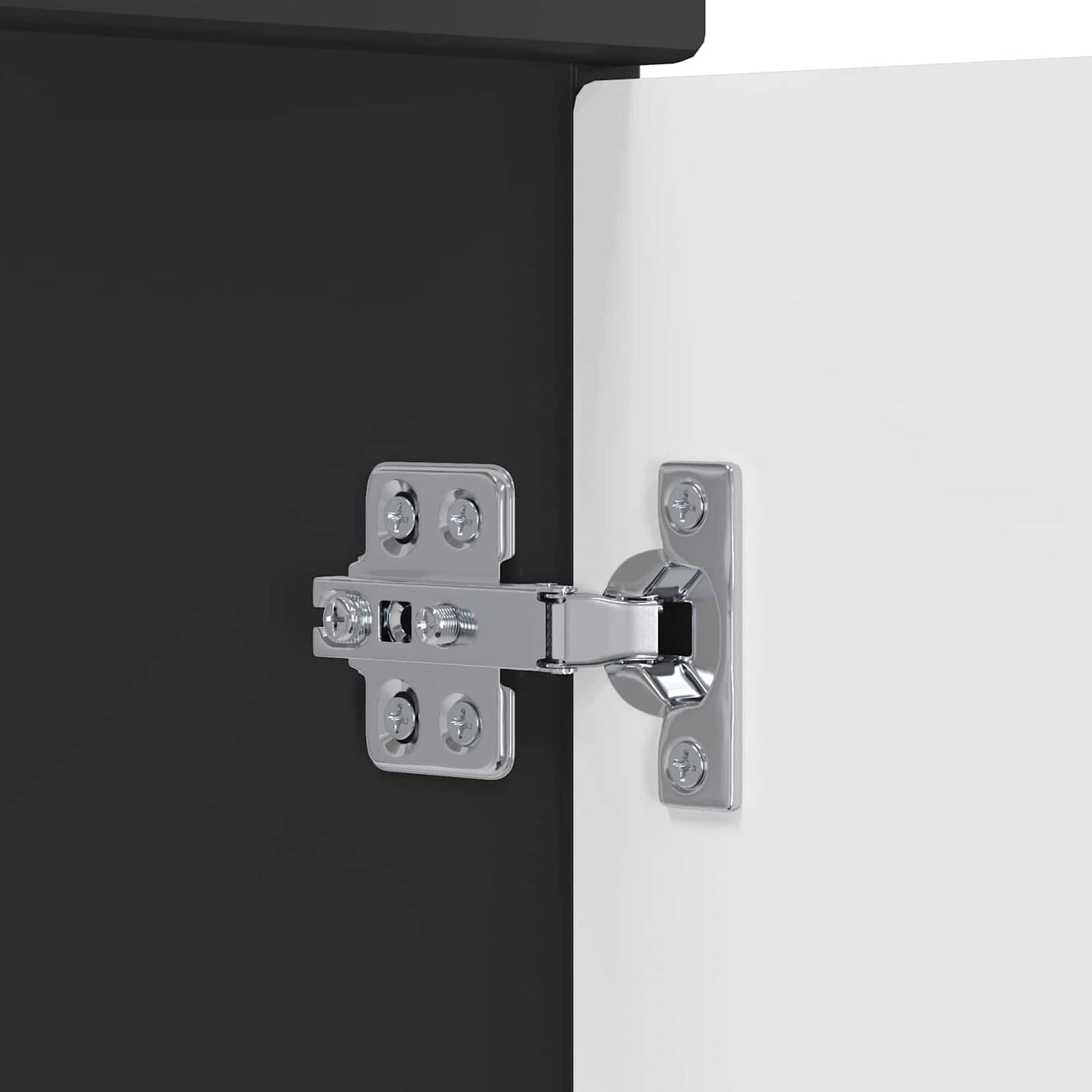 vidaXL Bathroom Under Sink Cabinet Black Oak 78.5 x 37.5 x 81 cm 6