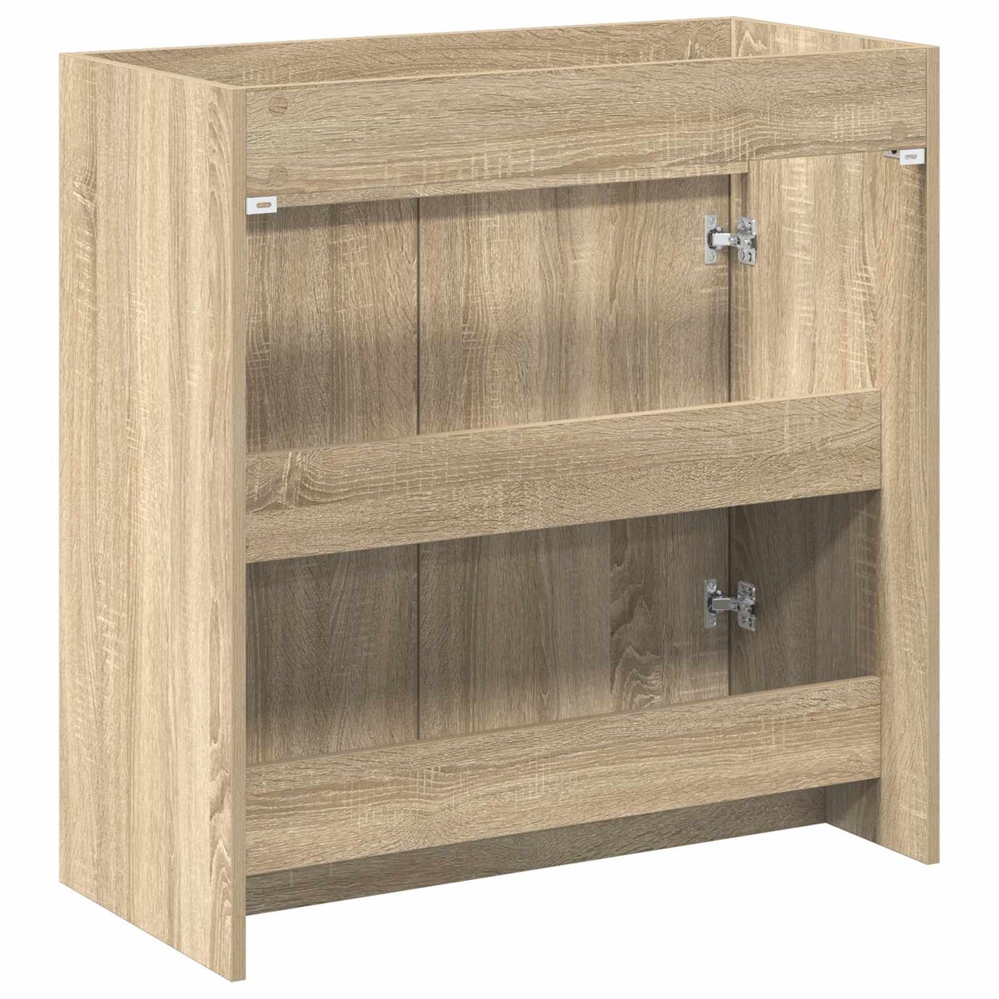vidaXL Bathroom Under Sink Cabinet Sonoma Oak 78.5 x 37.5 x 81 cm 5