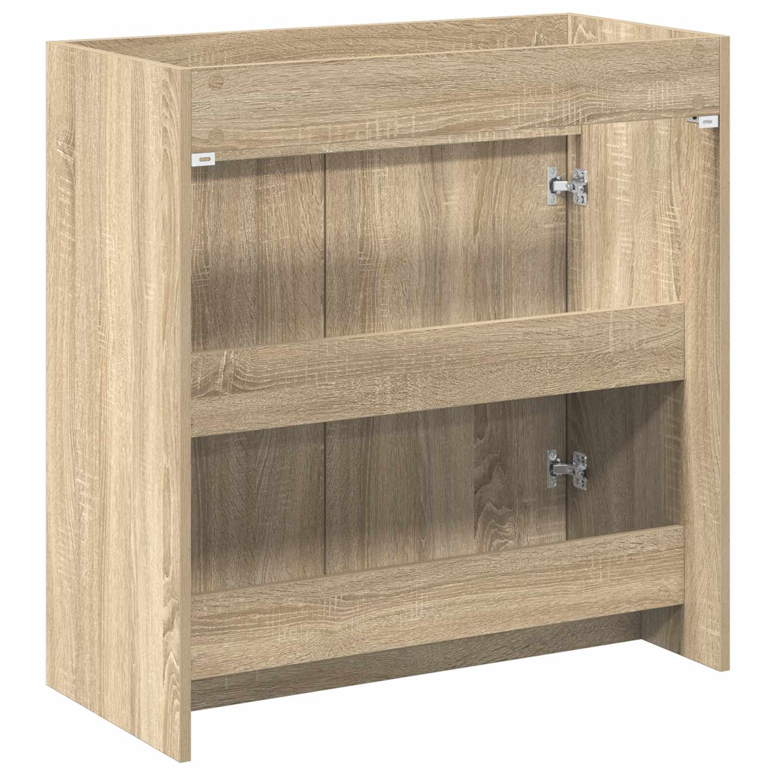 vidaXL Bathroom Under Sink Cabinet Sonoma Oak 78.5 x 37.5 x 81 cm 5