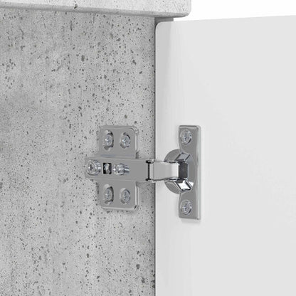 vidaXL Bathroom Under Sink Cabinet Concrete Grey 78.5 x 37.5 x 81 cm 6