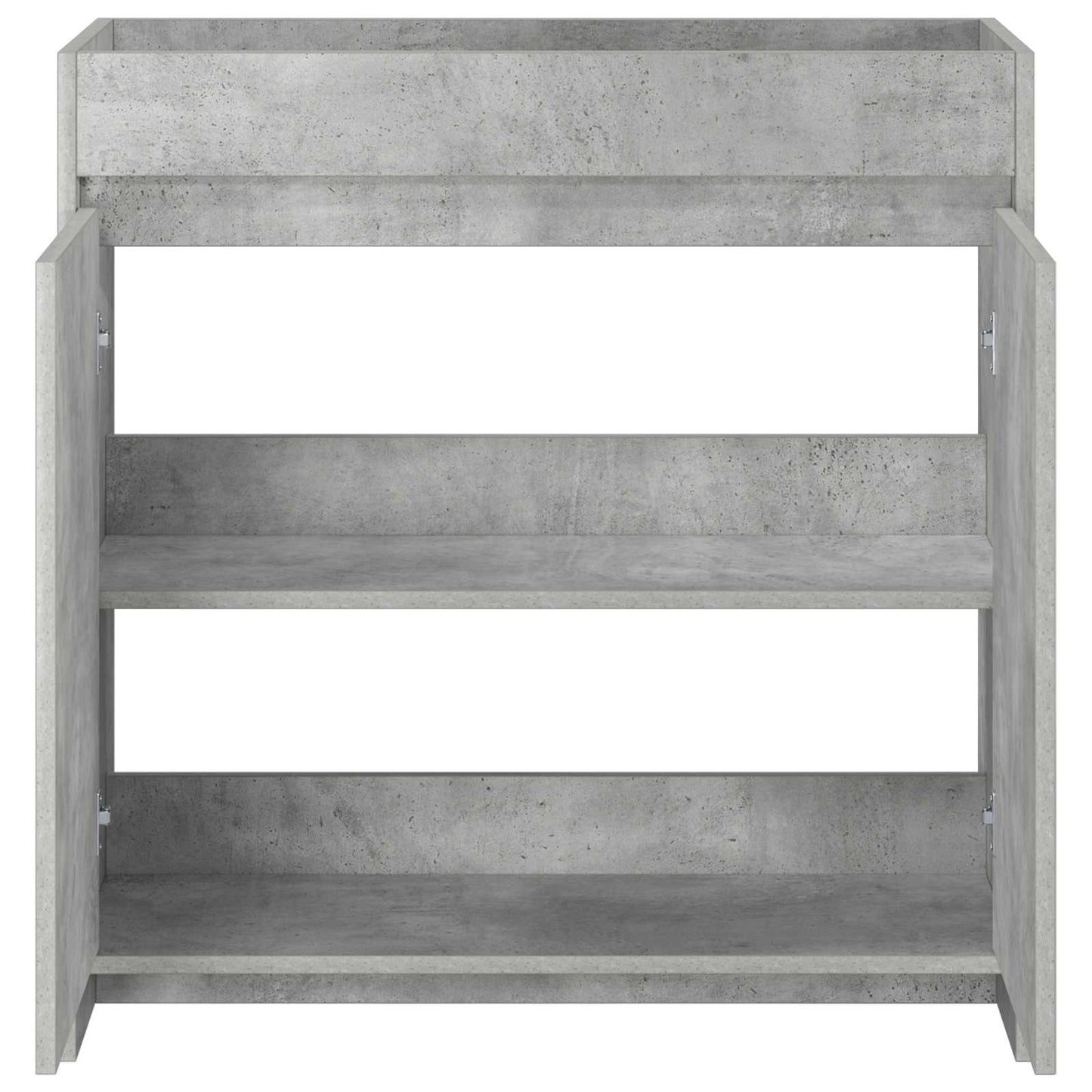 vidaXL Bathroom Under Sink Cabinet Concrete Grey 78.5 x 37.5 x 81 cm 4