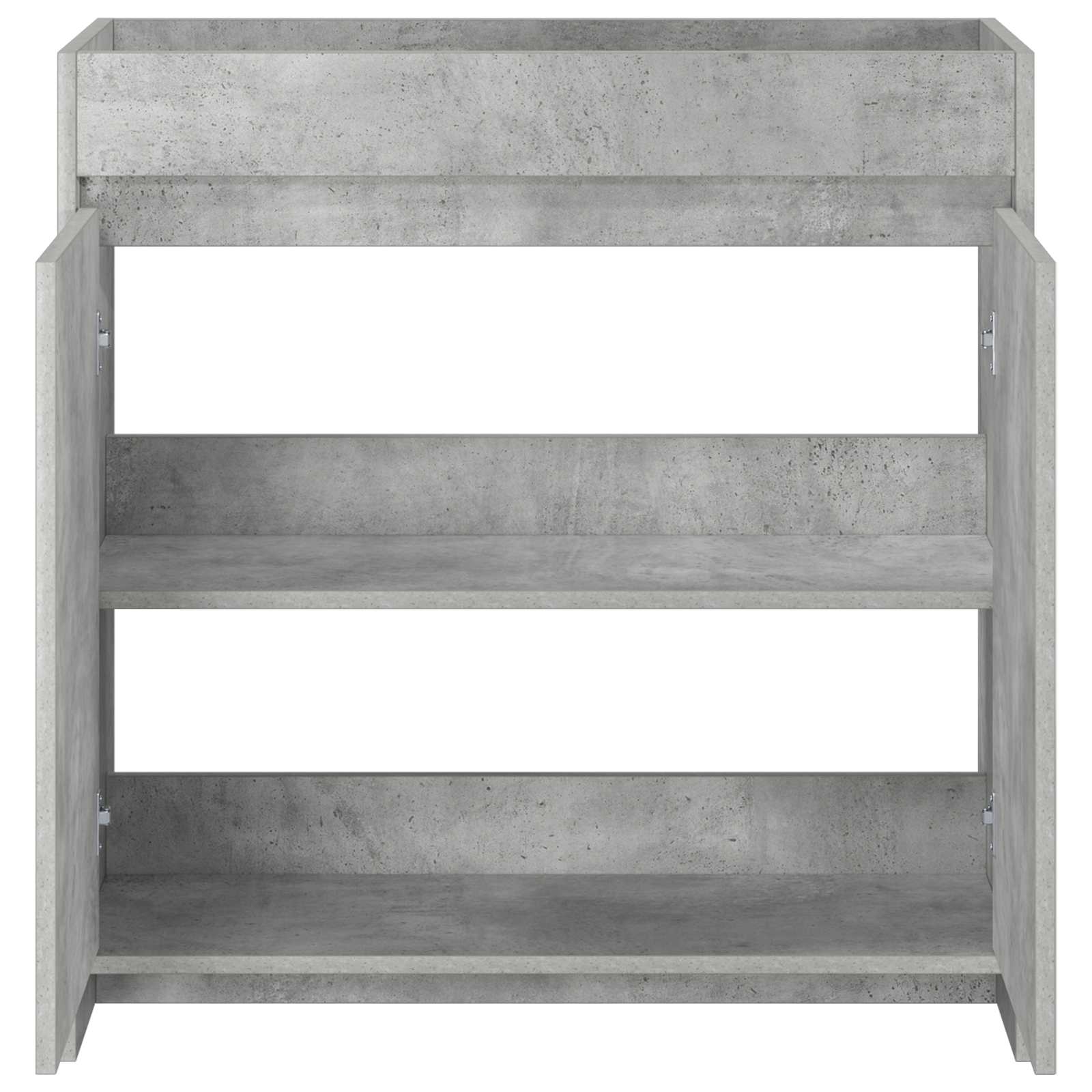 vidaXL Bathroom Under Sink Cabinet Concrete Grey 78.5 x 37.5 x 81 cm 4