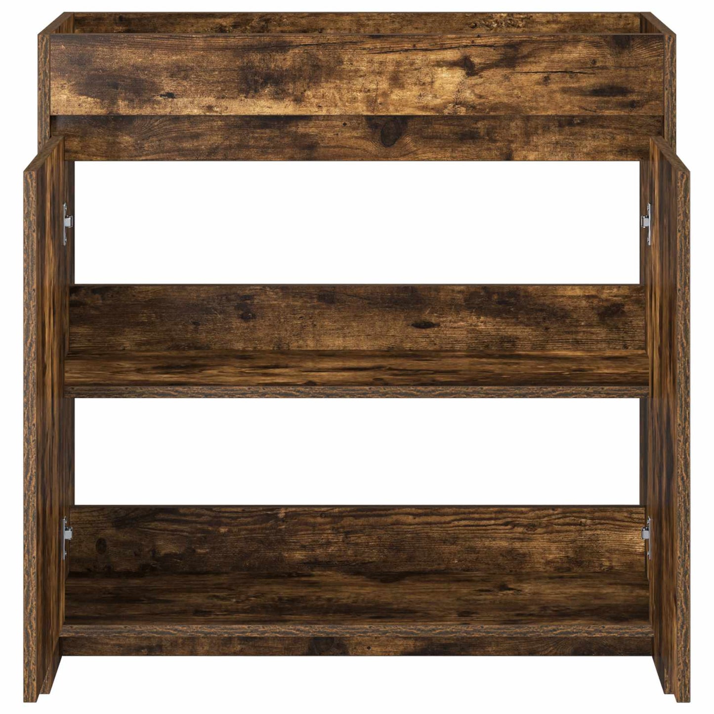 vidaXL Bathroom Under Sink Cabinet Smoked Oak 78.5 x 37.5 x 81 cm 4