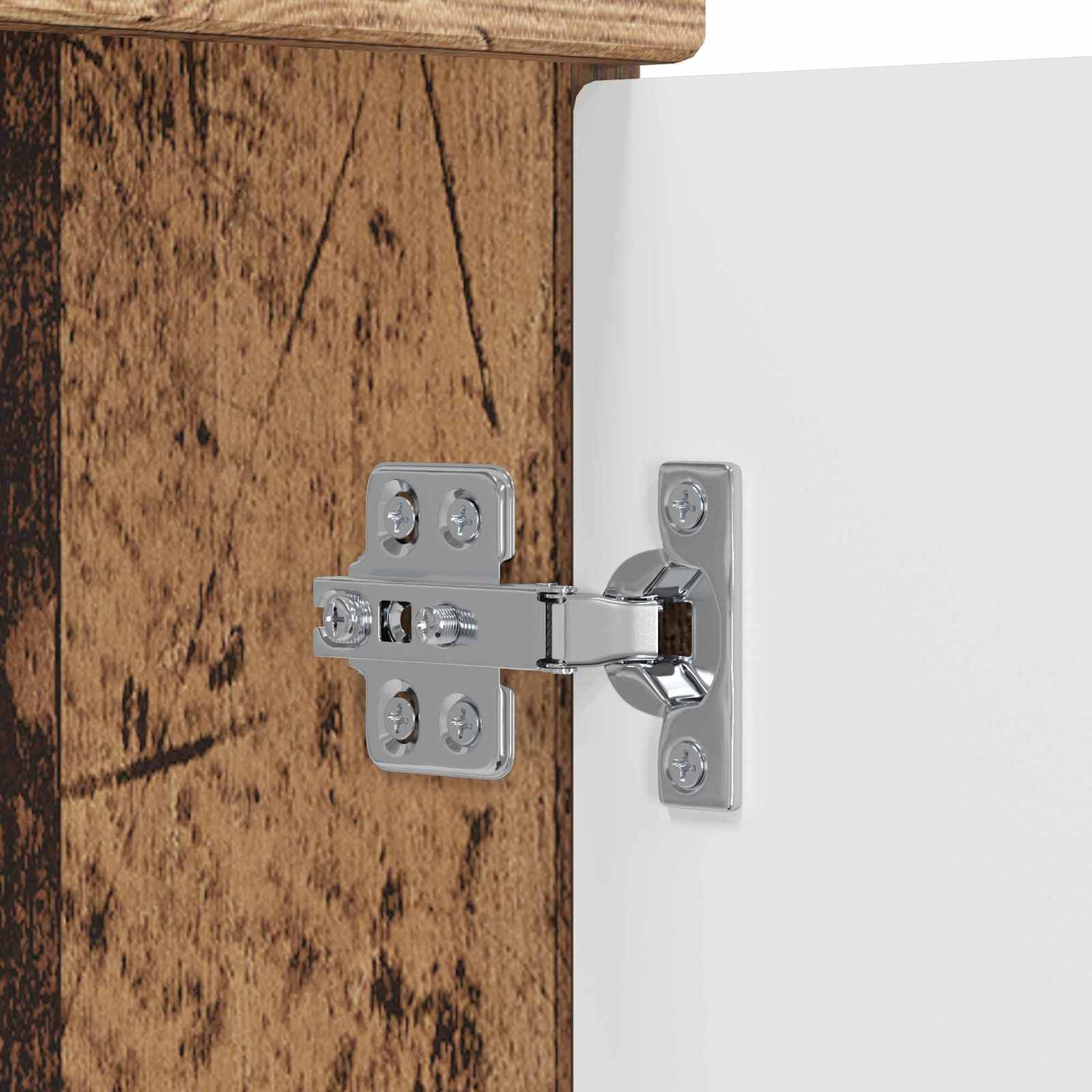 vidaXL Bathroom Under Sink Cabinet Old Wood 78.5 x 37.5 x 81 cm 6