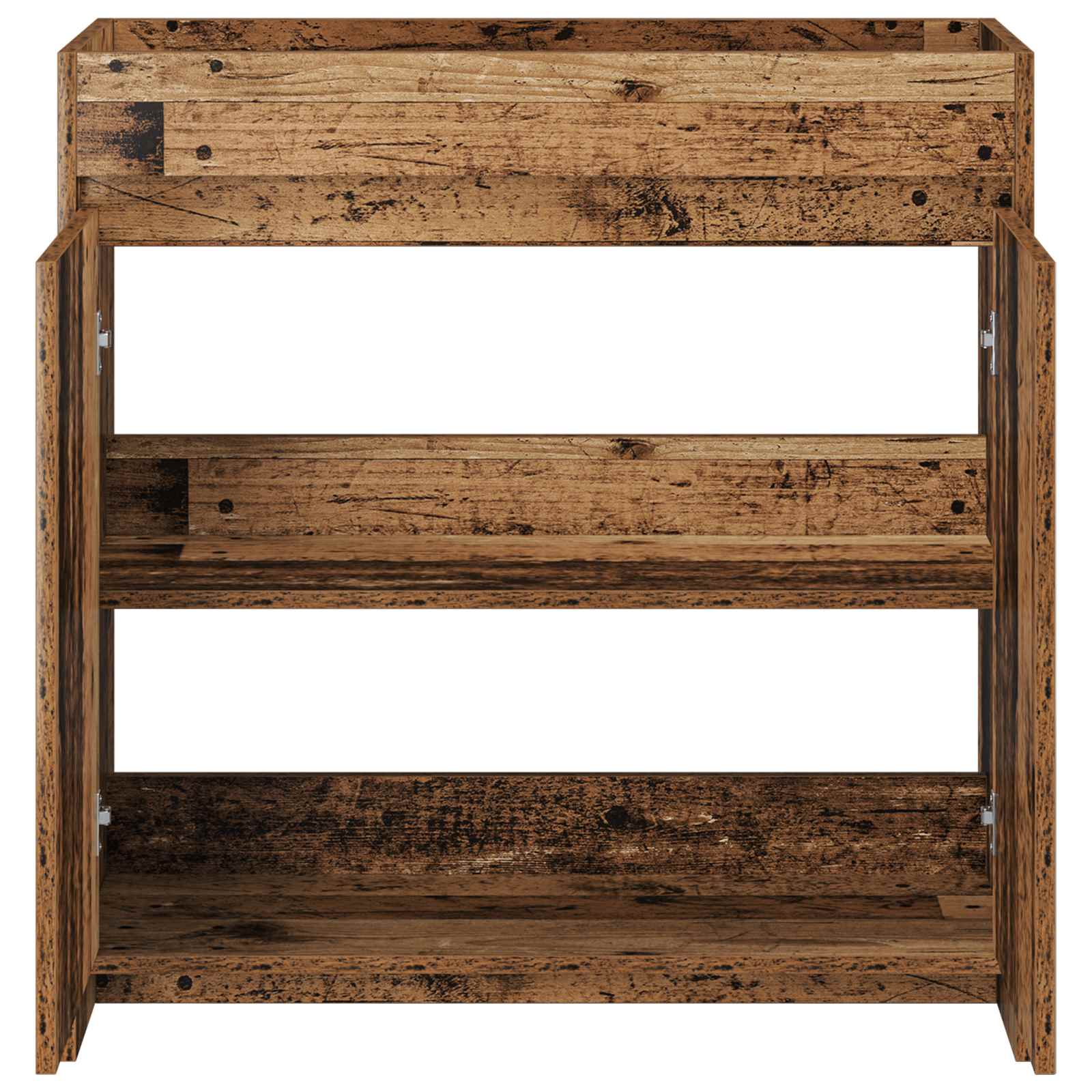 vidaXL Bathroom Under Sink Cabinet Old Wood 78.5 x 37.5 x 81 cm 4