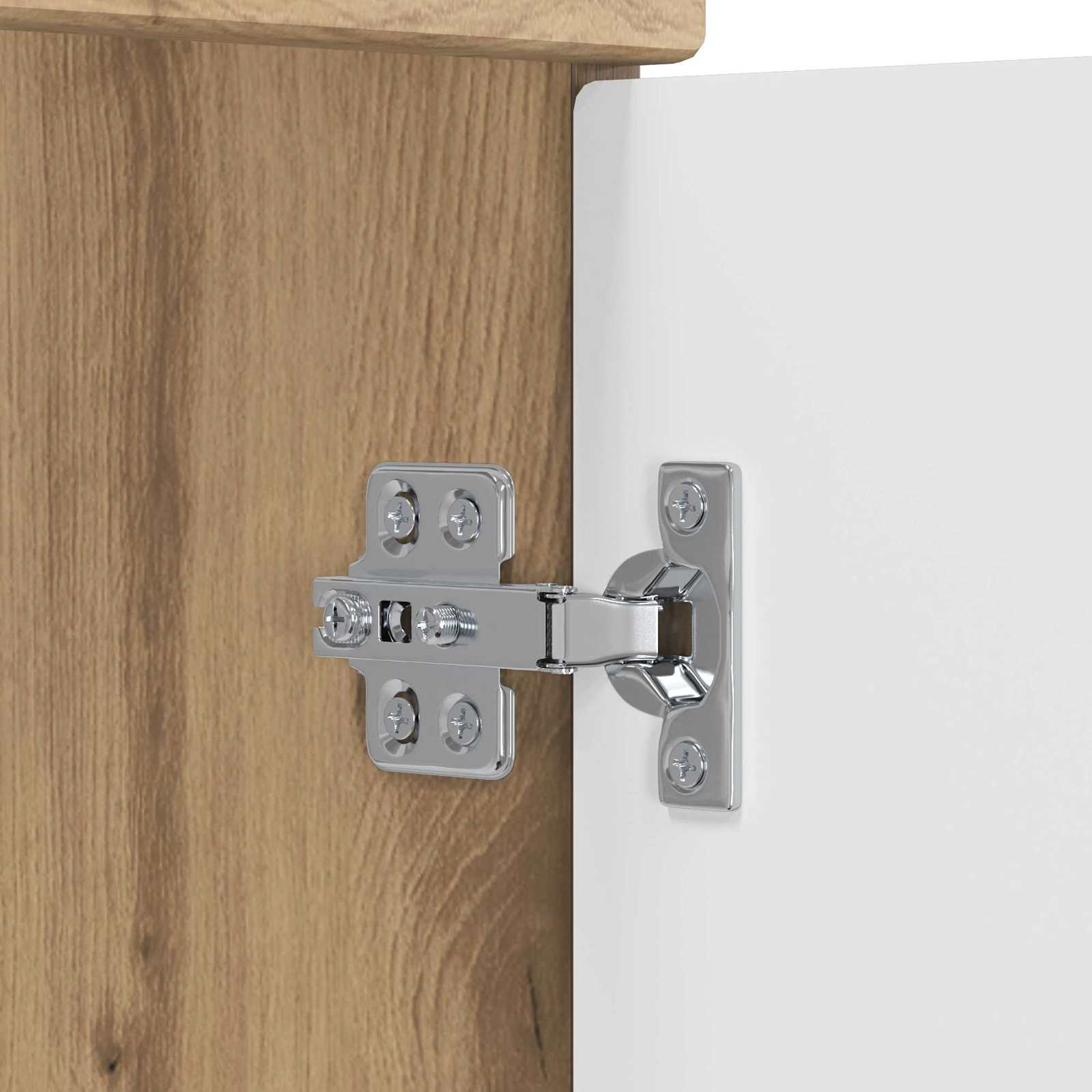 vidaXL Bathroom Under Sink Cabinet Artisan Oak 78.5 x 37.5 x 81 cm 5