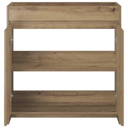vidaXL Bathroom Under Sink Cabinet Artisan Oak 78.5 x 37.5 x 81 cm 3