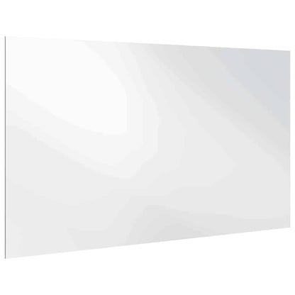 vidaXL Wall Mirror Rectangular 100 x 60 cm Tempered Glass 4