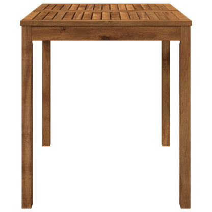 Garden Dinner Table Natural 70 cm 68.5 cm