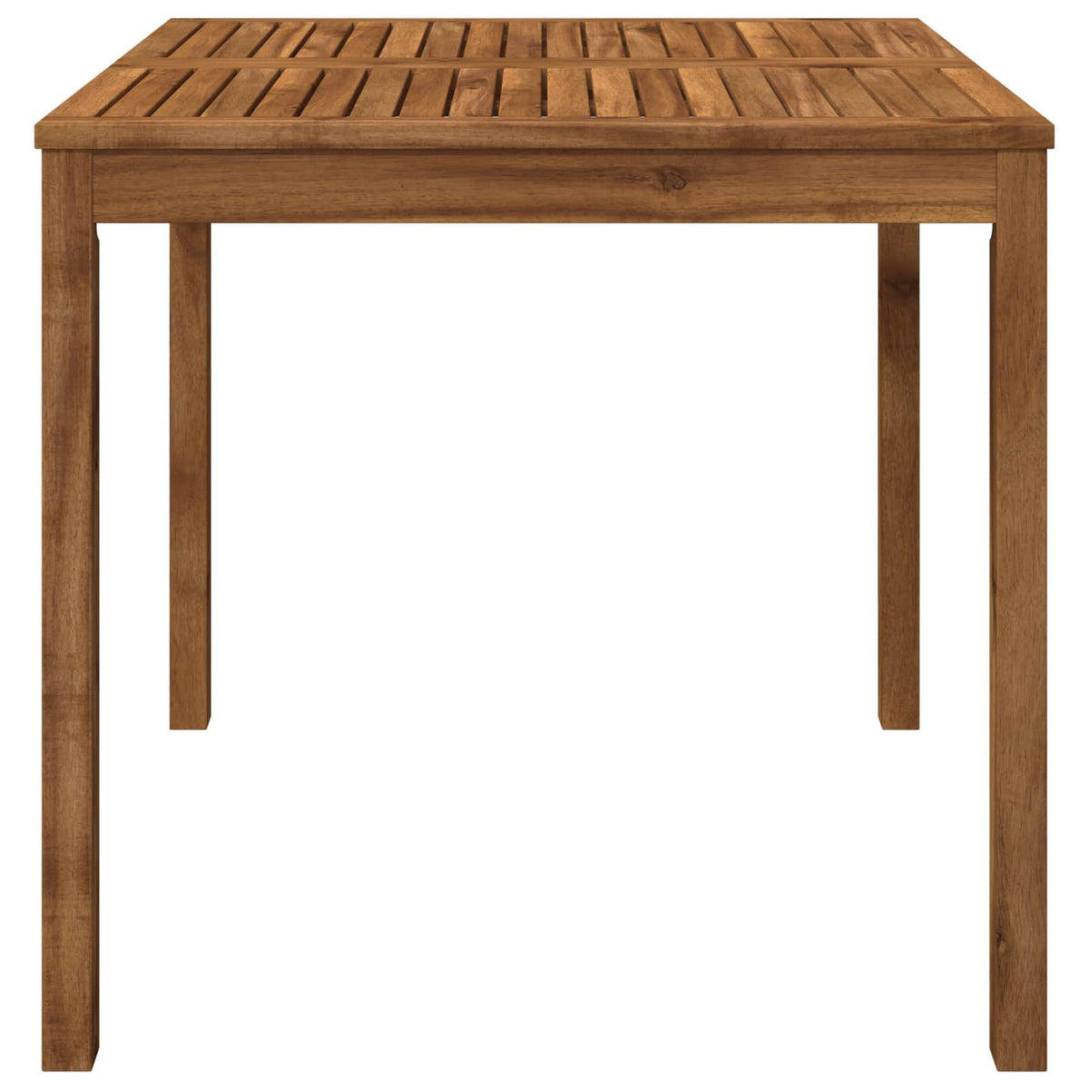 Garden Dinner Table Natural 80 cm 80.5 cm