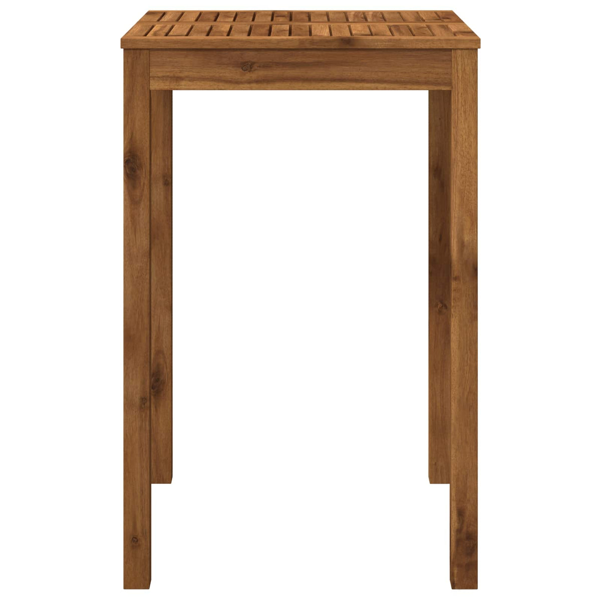 Garden Bar Table Solid Acacia Wood Natural 70 cm 68.5 cm