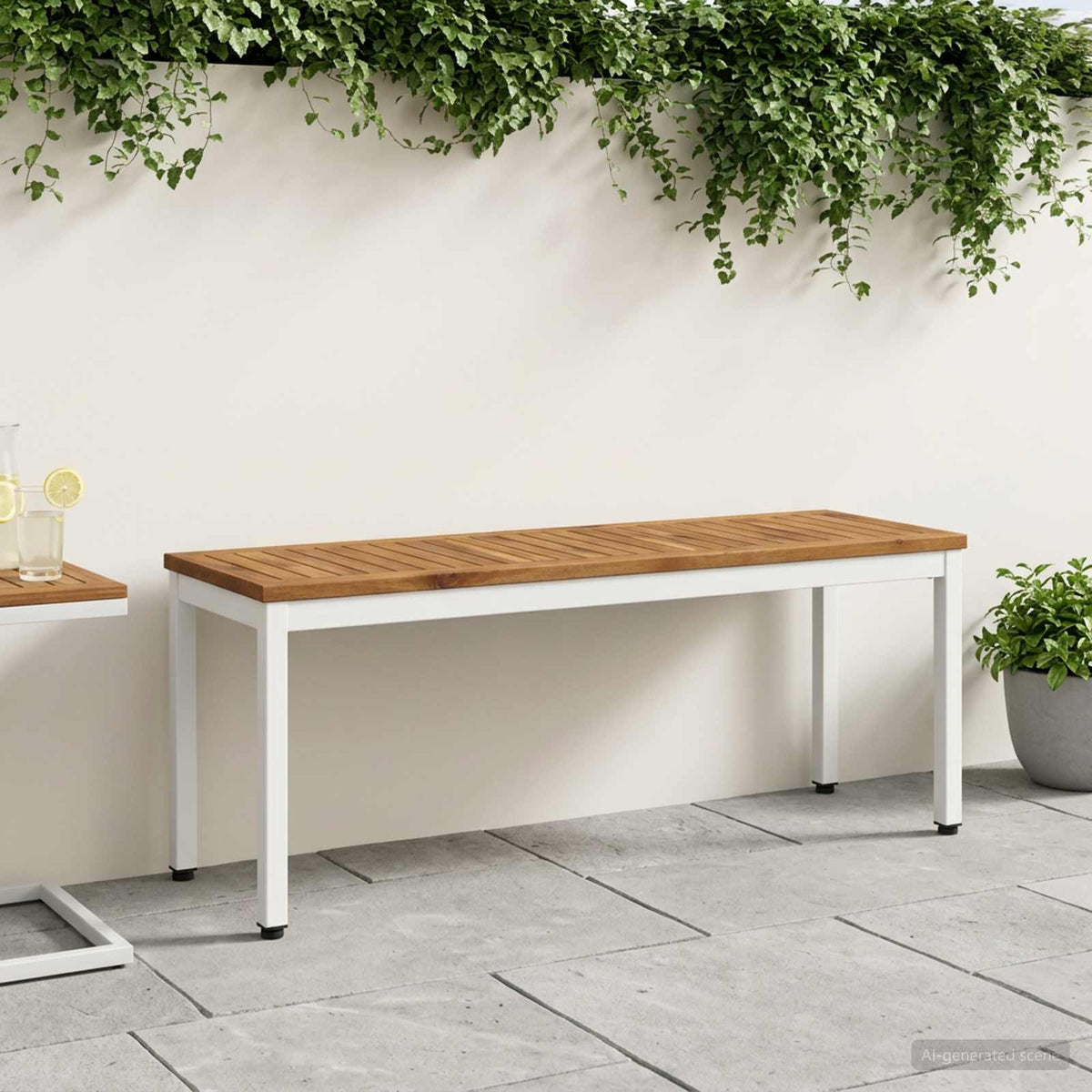 vidaXL Garden Bench Solid Acacia Wood