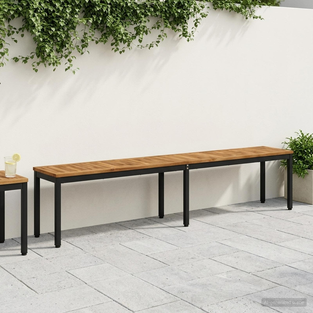 vidaXL Garden Bench Solid Acacia Wood