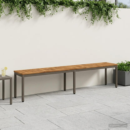 vidaXL Garden Bench Solid Acacia Wood