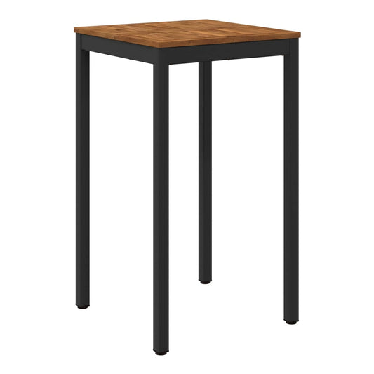 Garden Bar Table NAARDEN Natural and black