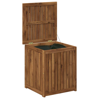 vidaXL Garden Storage Box Solid Acacia Wood 48.5 x 49 x 53.5 cm 3