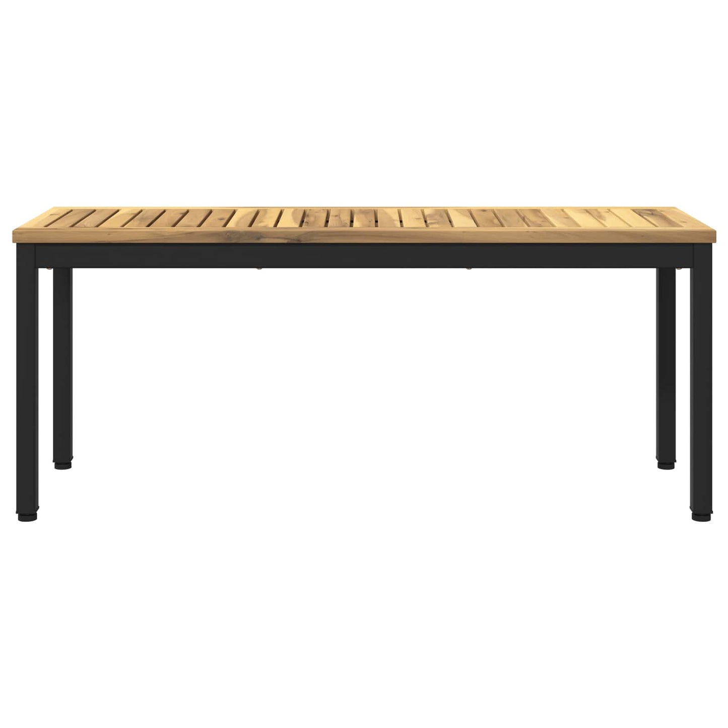vidaXL Garden Bench 108.5 x 35 x 45 cm Solid Acacia Wood Rectangular 3