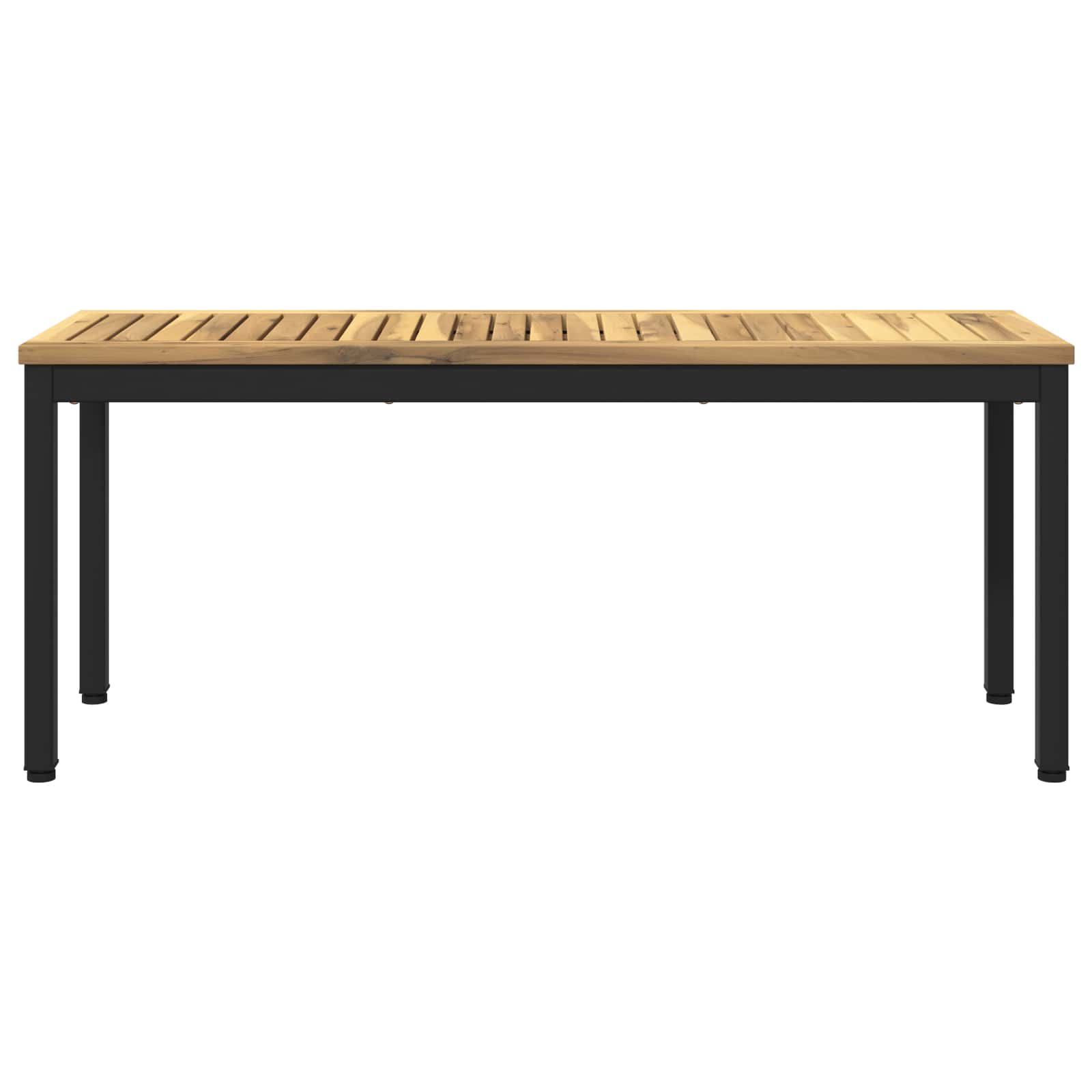 vidaXL Garden Bench 108.5 x 35 x 45 cm Solid Acacia Wood Rectangular 3