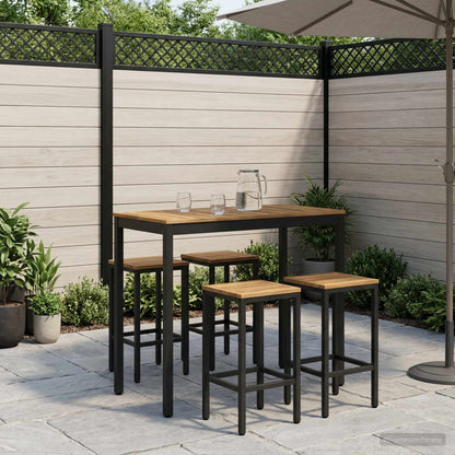vidaXL Garden Bar Table NAARDEN