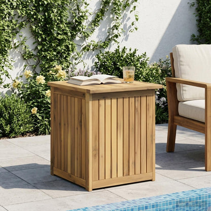 vidaXL Garden Storage Box Solid Acacia Wood 48.5 x 49 x 53.5 cm 1