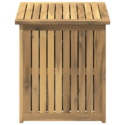 vidaXL Garden Storage Box Solid Acacia Wood 48.5 x 49 x 53.5 cm 4