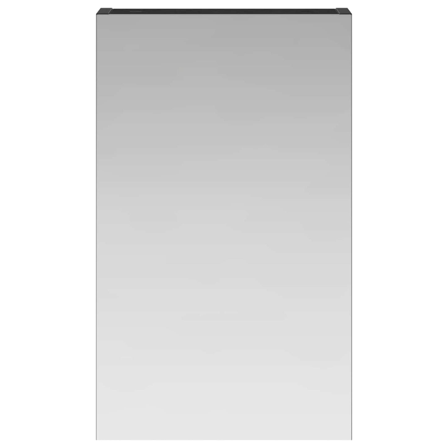 vidaXL Bathroom Mirror Cabinet Black Oak 30 x 10.5 x 50 cm 5