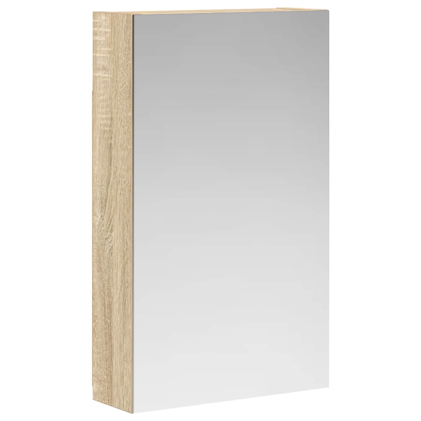 vidaXL Bathroom Mirror Cabinet Sonoma Oak 30 x 10.5 x 50 cm 2