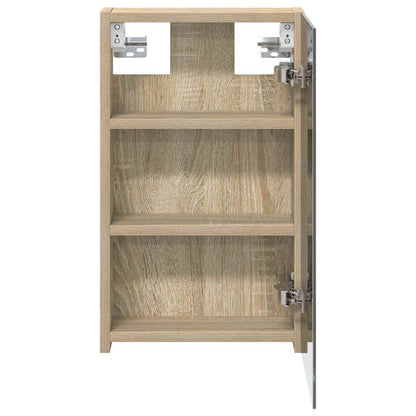 vidaXL Bathroom Mirror Cabinet Sonoma Oak 30 x 10.5 x 50 cm 6