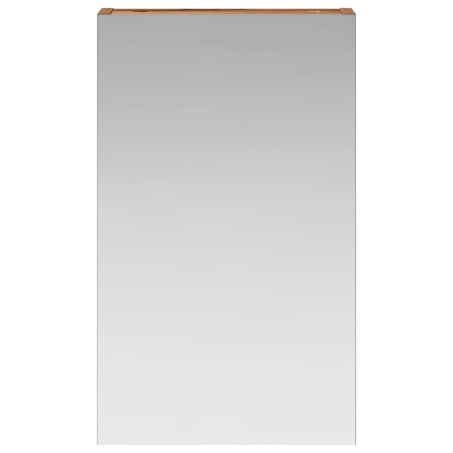 vidaXL Bathroom Mirror Cabinet Old Wood 30 x 10.5 x 50 cm 5