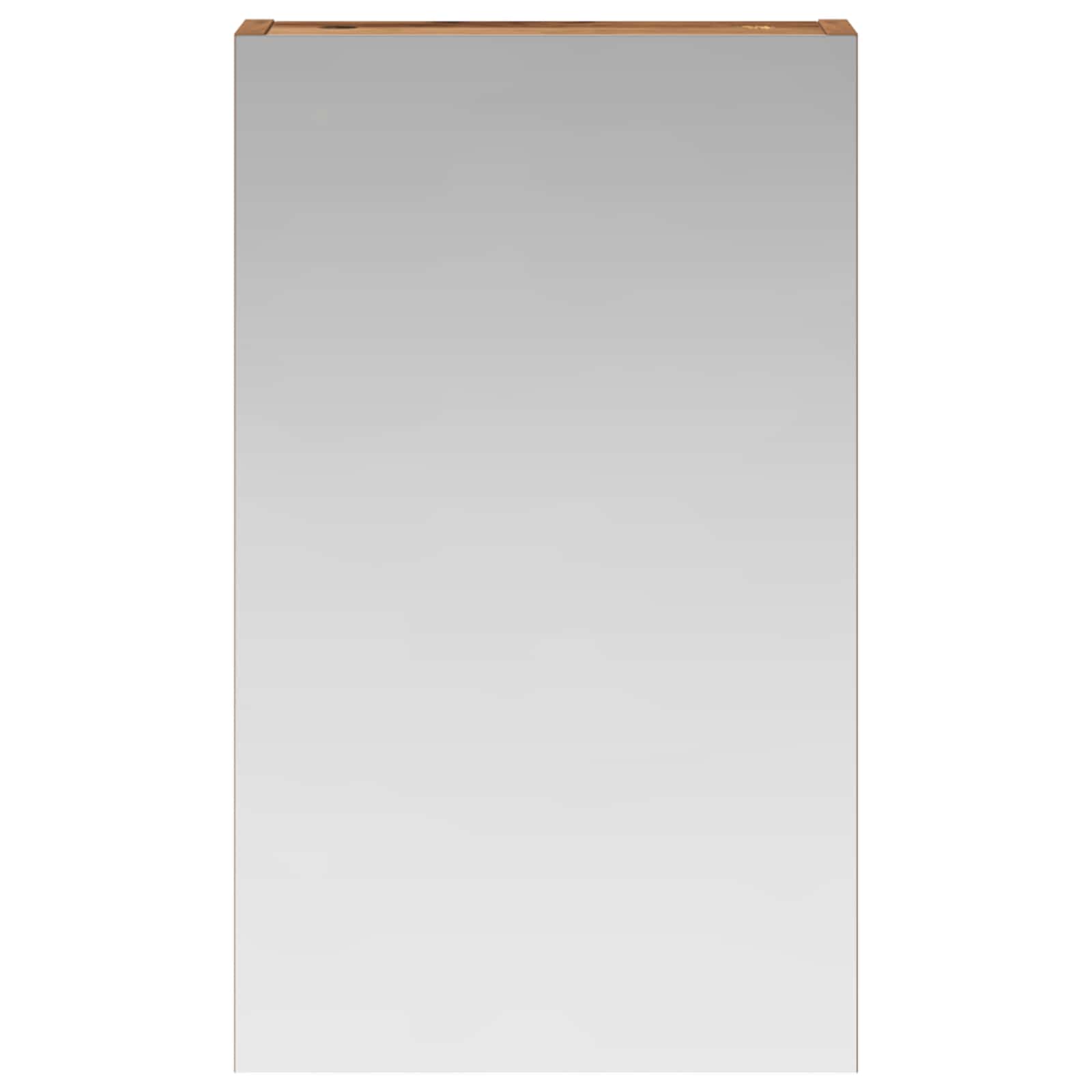 vidaXL Bathroom Mirror Cabinet Old Wood 30 x 10.5 x 50 cm 5