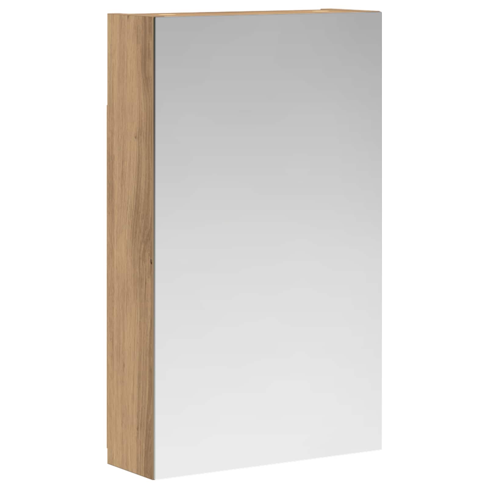 vidaXL Bathroom Mirror Cabinet Artisian Oak 30 x 10.5 x 50 cm 2