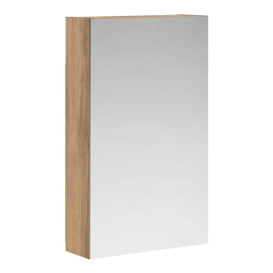 Bathroom Mirror Cabinet without LED Depth 10.5 cm Artisan oak 30 cm 50 cm