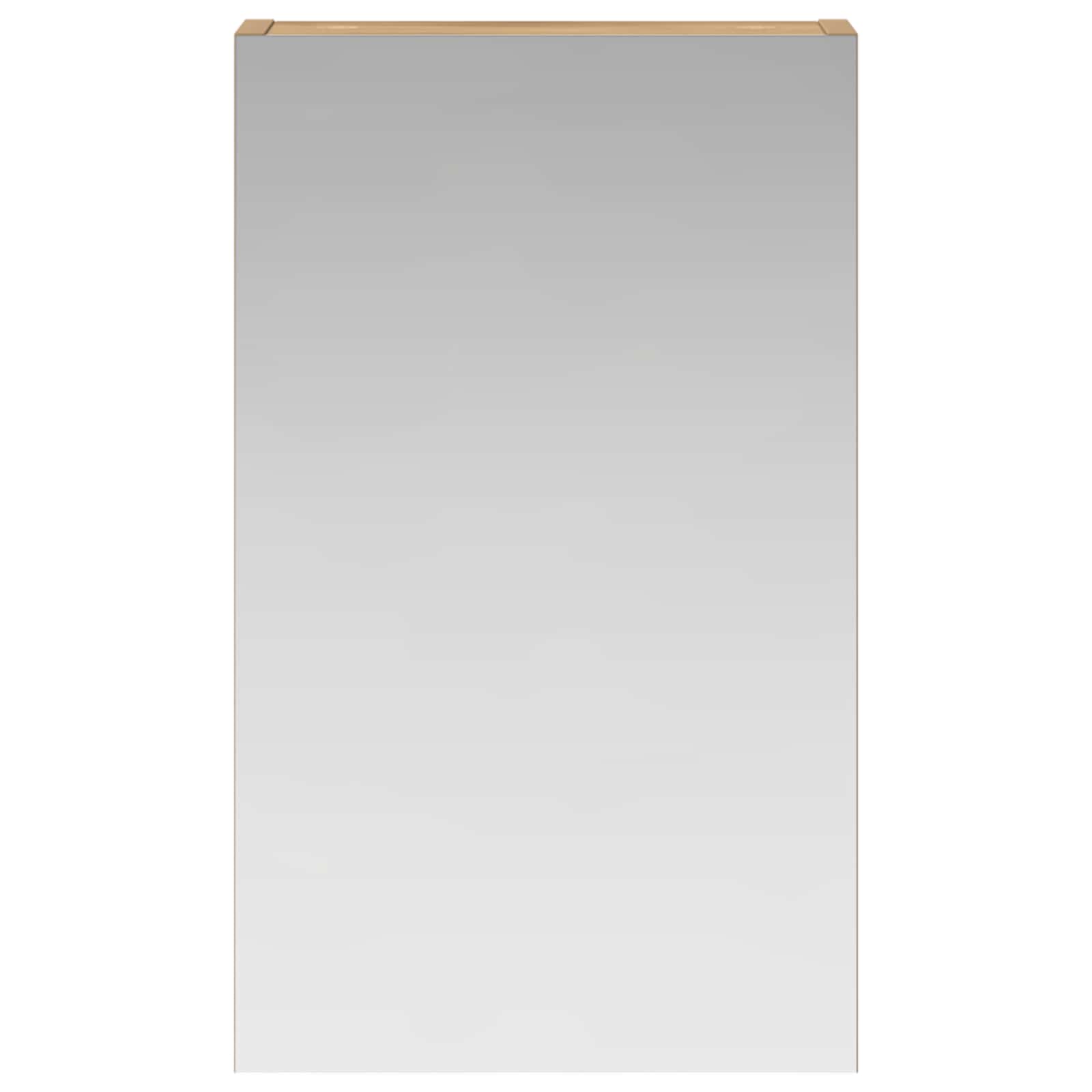 vidaXL Bathroom Mirror Cabinet Artisian Oak 30 x 10.5 x 50 cm 5