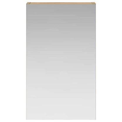 vidaXL Bathroom Mirror Cabinet Artisian Oak 30 x 10.5 x 50 cm 5