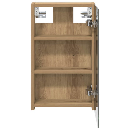 vidaXL Bathroom Mirror Cabinet Artisian Oak 30 x 10.5 x 50 cm 6