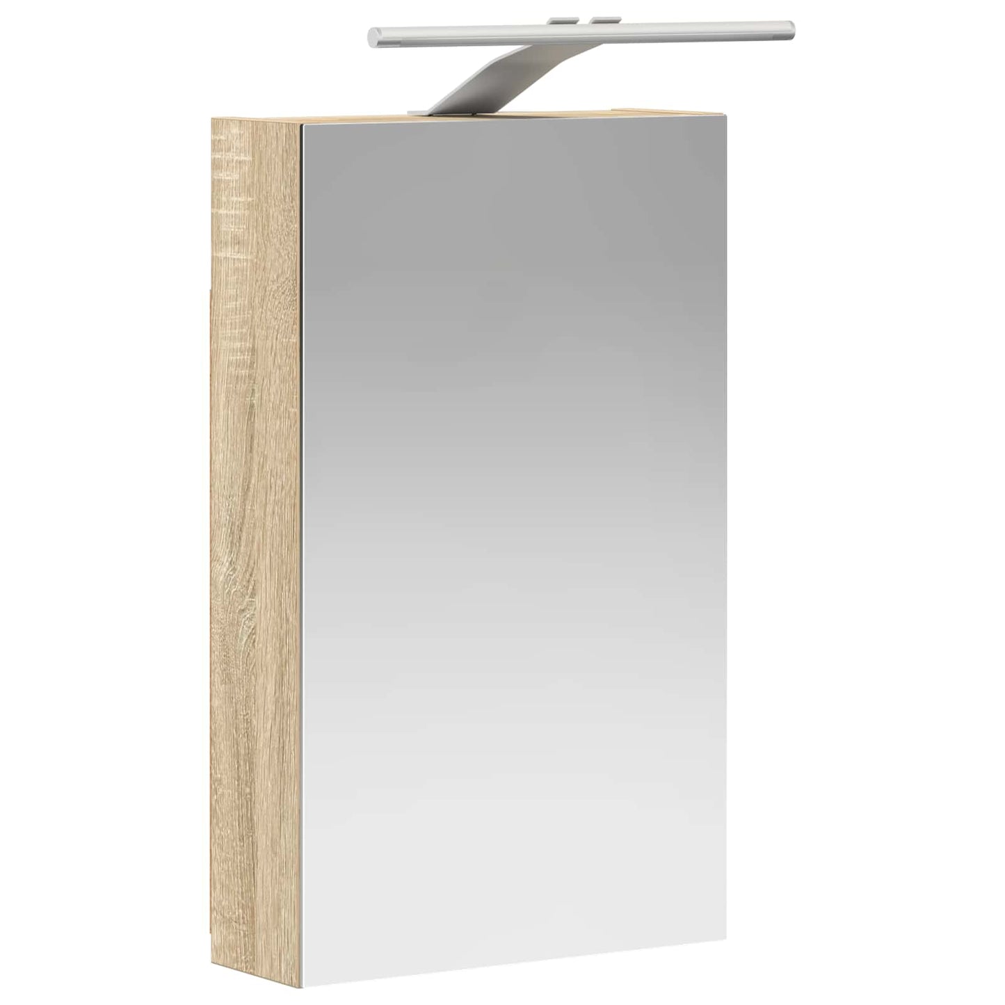 vidaXL Bathroom Mirror Cabinet Sonoma Oak 30 x 10.5 x 50 cm 5